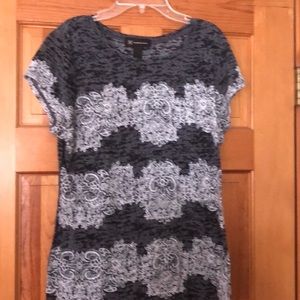 Inc. blue lace tee shirt